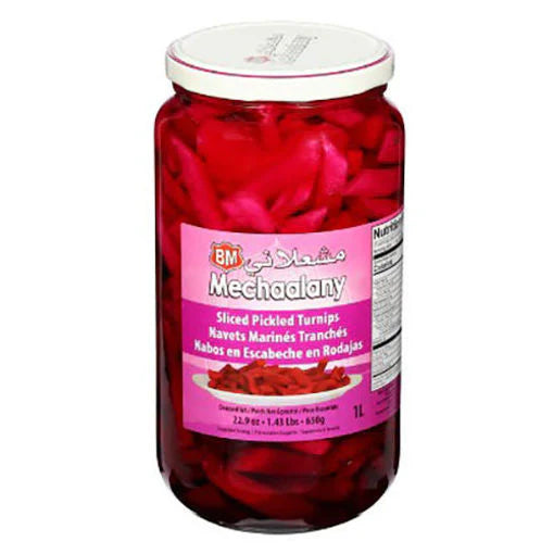 D6. Mechaalany Sliced Turnips Pickled (1000gm)