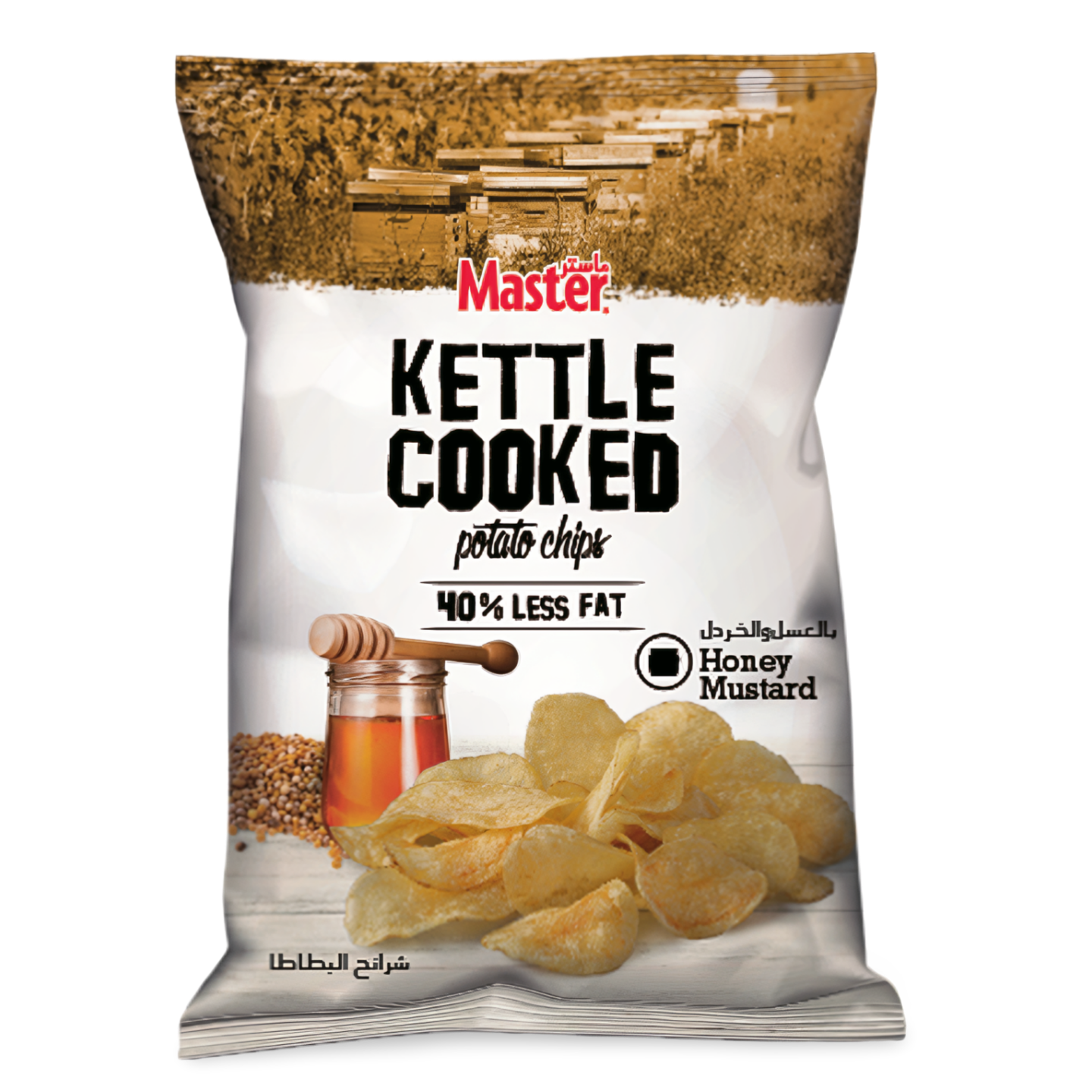 C4.Master Kettle Chips "Honey Mustard"