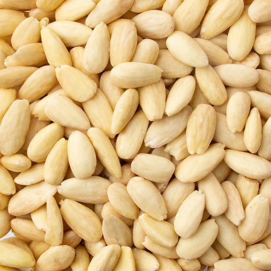 E1.Almonds Blanched Organic 'Whole 23/25