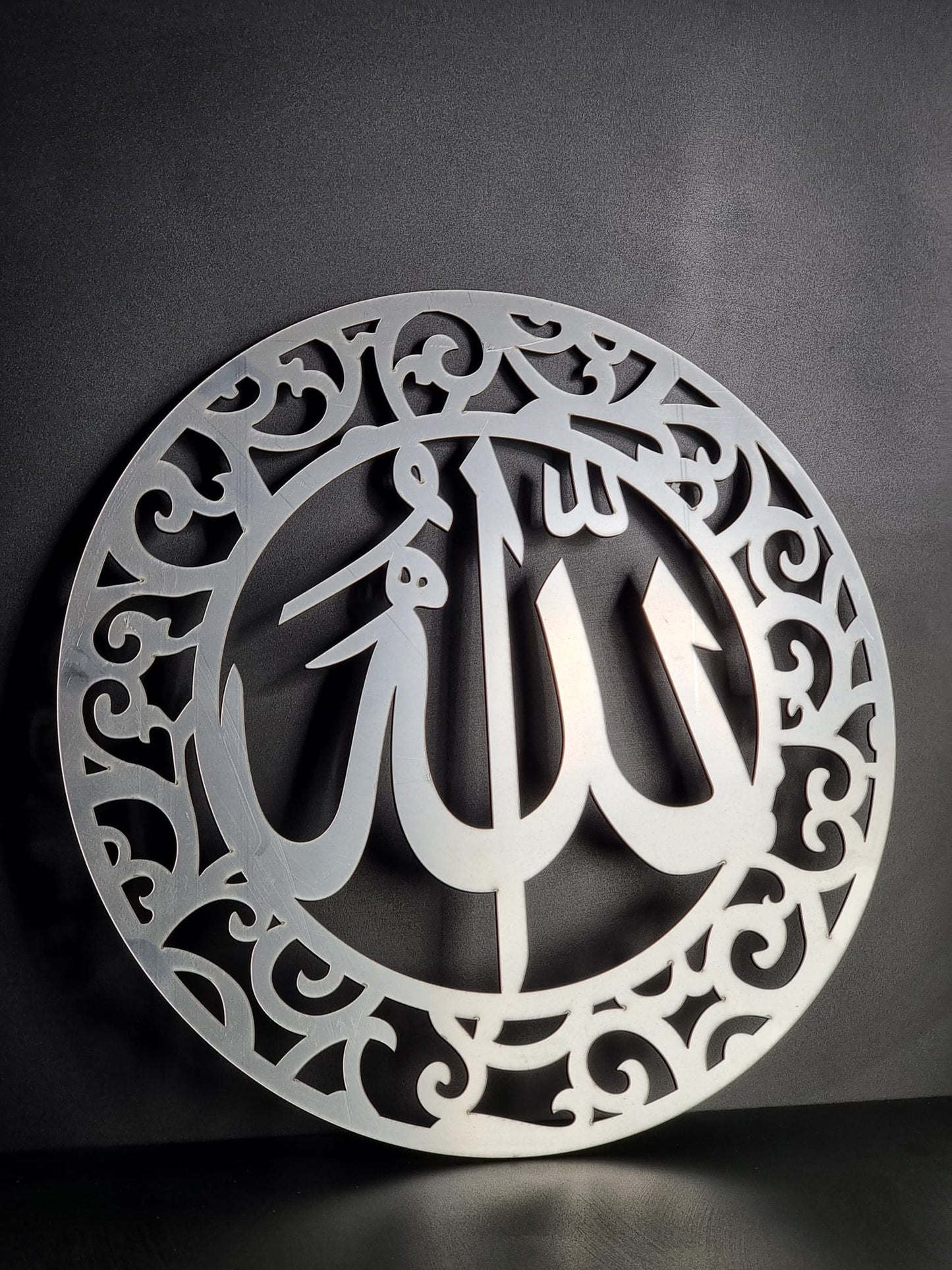 Y2. 13-5 ALLAH FRAME SILVER