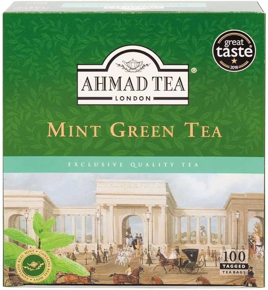 B9.Ahmad Tea Green Mint [Tag](9689)