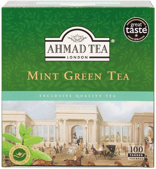B9.Ahmad Tea Green Mint [Tag](9689)