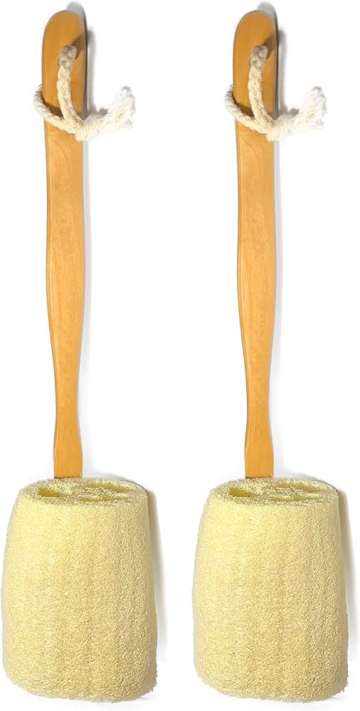 E3.Loofah With Towl & Stick (1X12)
