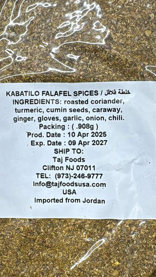 D9.Kabatilo Falafel Spices [Bag]