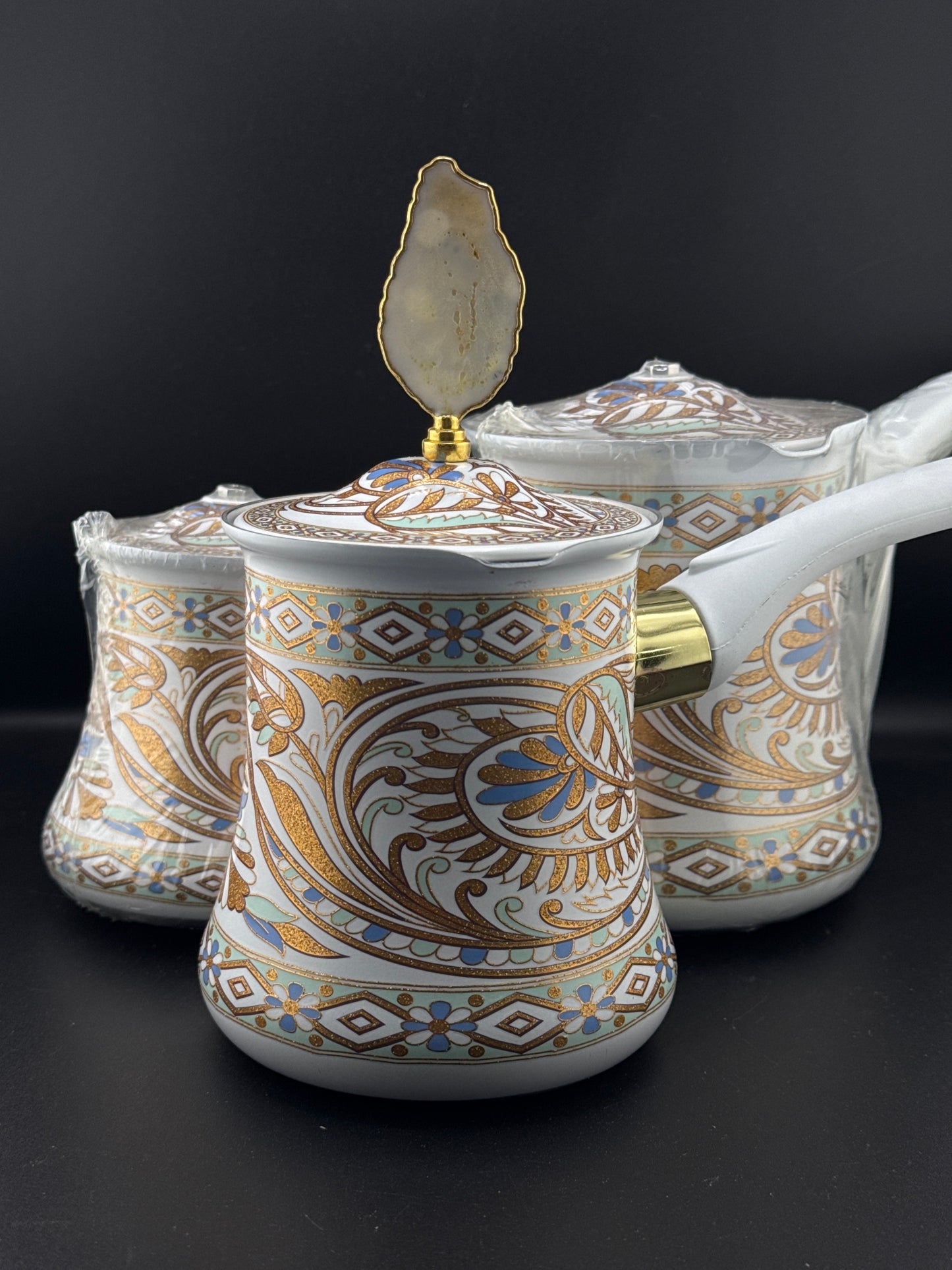 W4. 9-6 Coffee Pot Set (3)