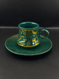 W9. 14-35 Coffee Cup W Plate Set (6)