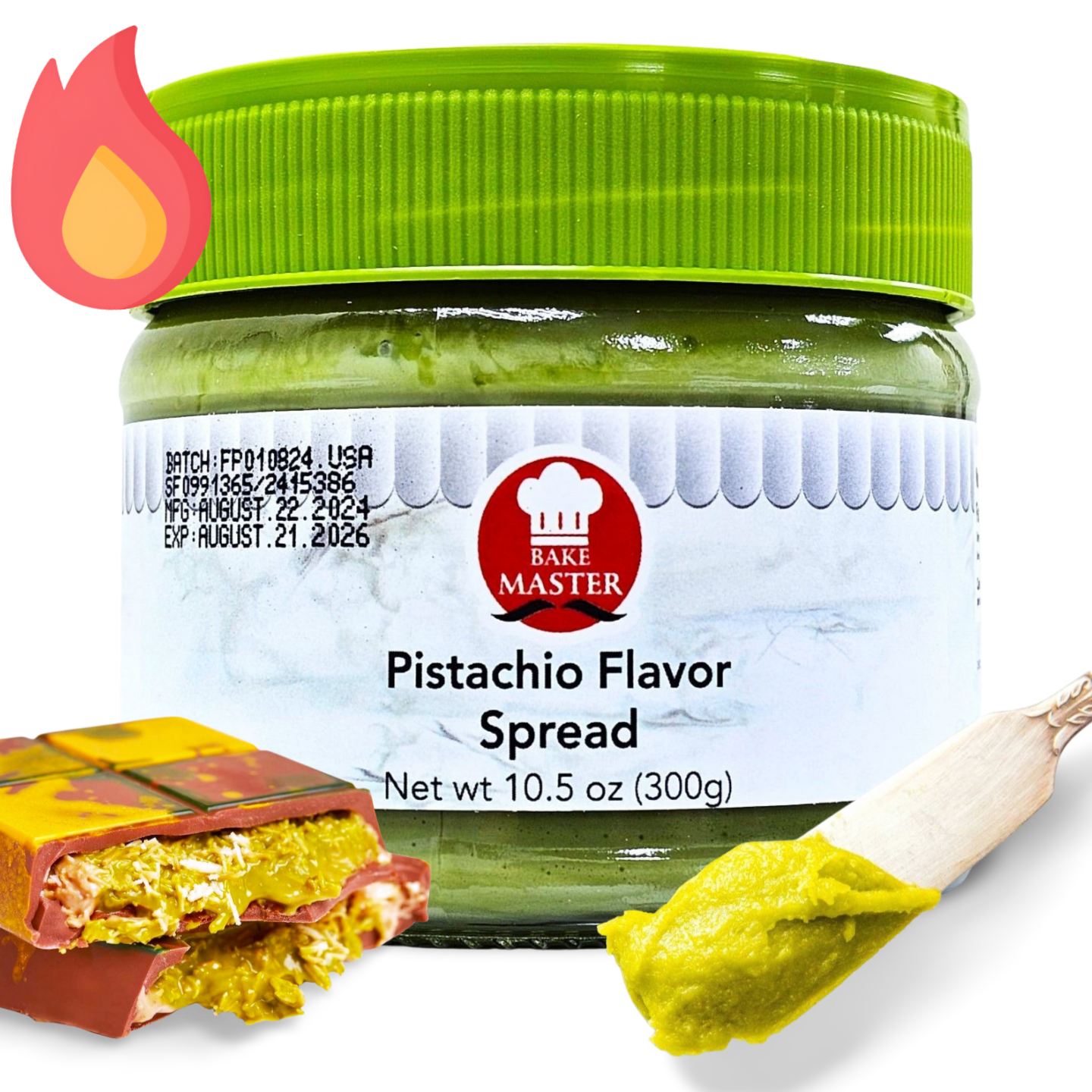 C7.Bake Master Pistachio Cream Jar [Small]