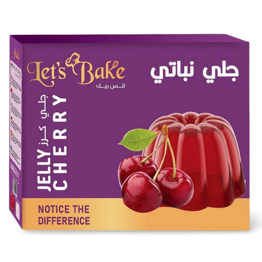A9.Let's Bake Jello 'Cherry' 12 x 85g