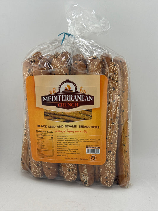 A1.Mediterranean Crunch Breadsticks Sesame & Black Seed
