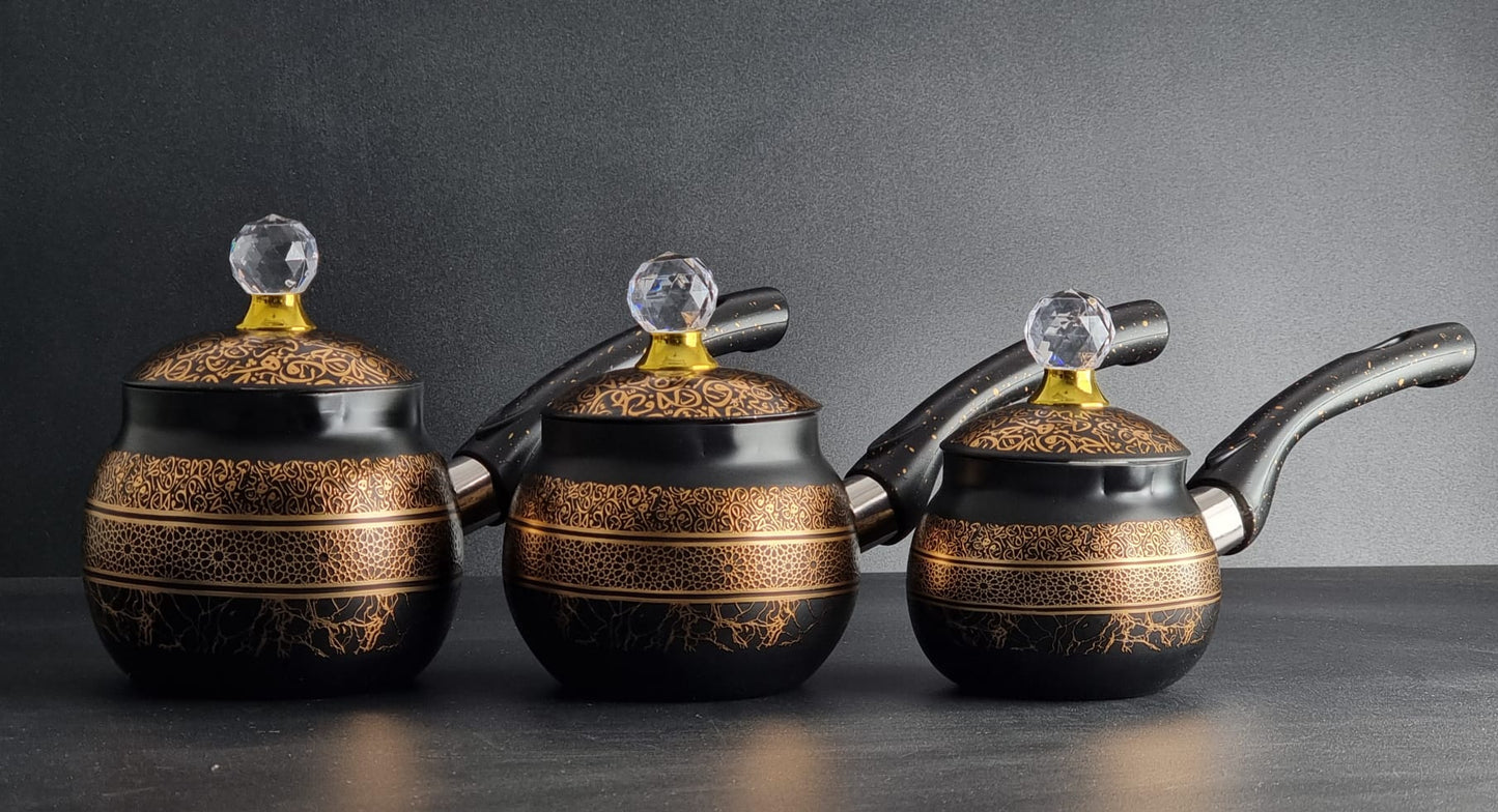 W4. 9-7 COFFEE POT SET (3)