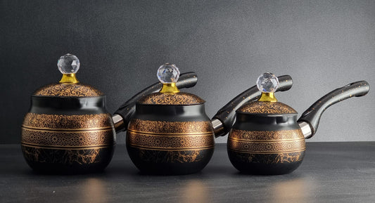 W4. 9-7 COFFEE POT SET (3)