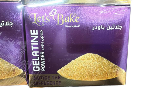 A9.Let's Bake GELATINE POWDER (12*85 g)