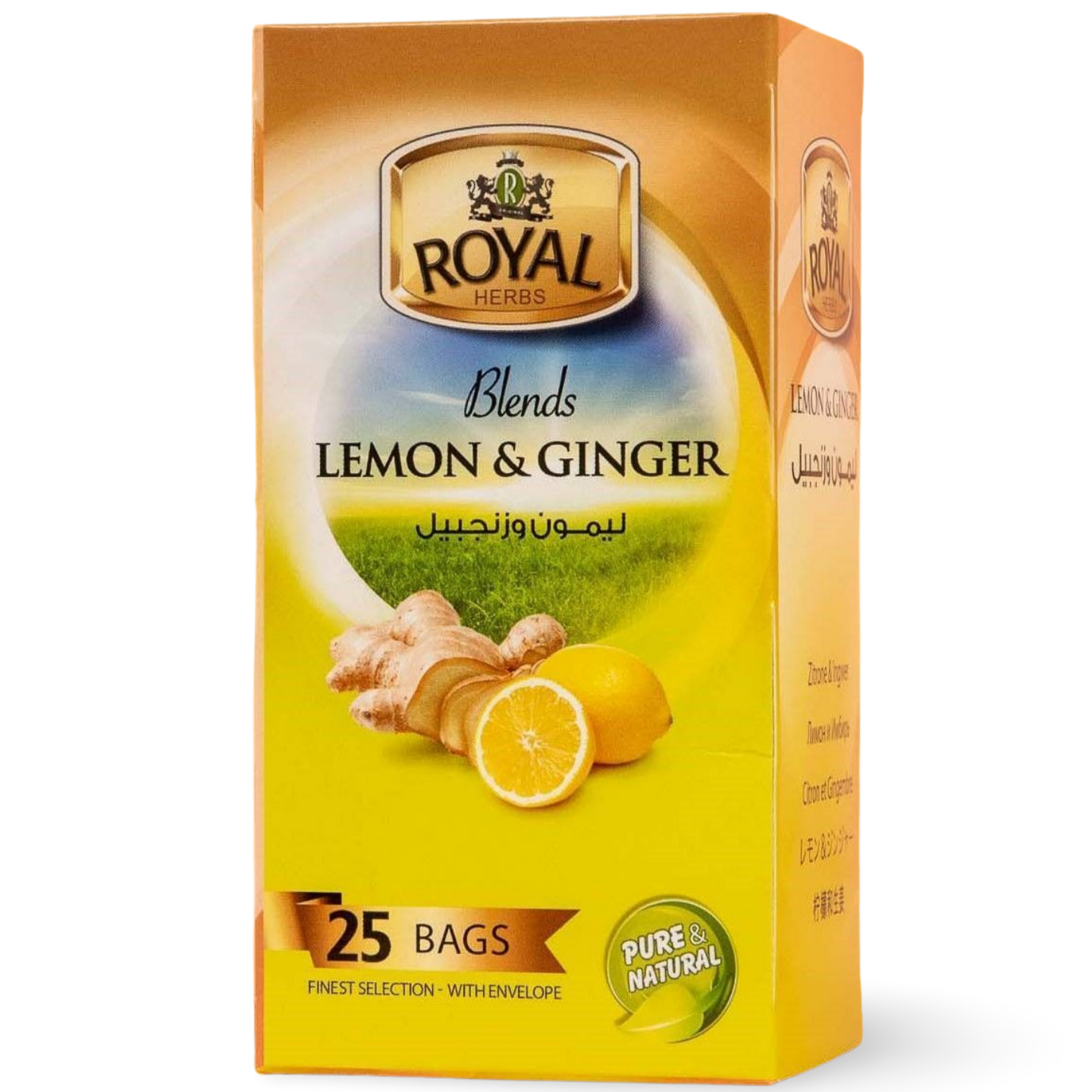 C1.Royal Herbal Tea 'Ginger & Lemon'