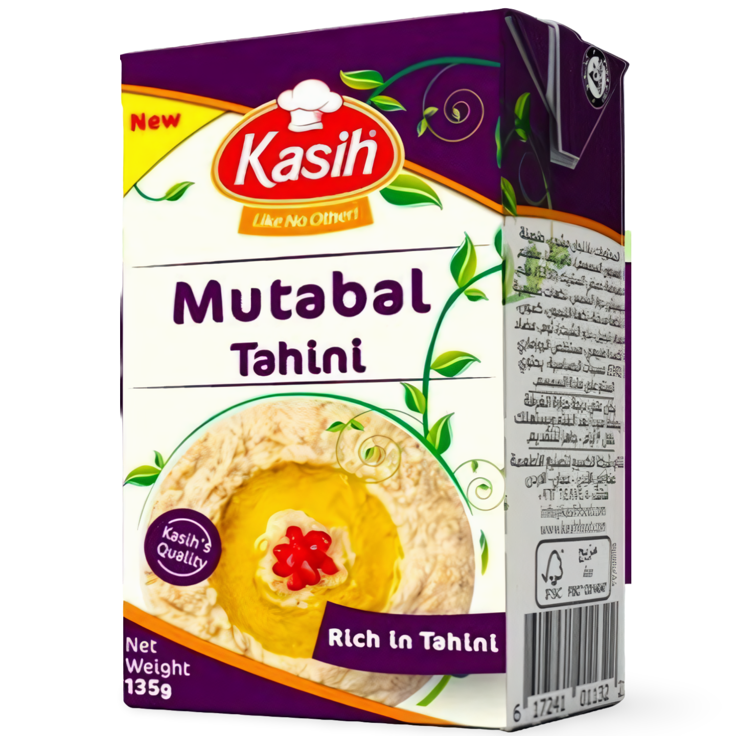 A7.Al Kasih Mutabal Tahini [3-Pak]36 x 135g