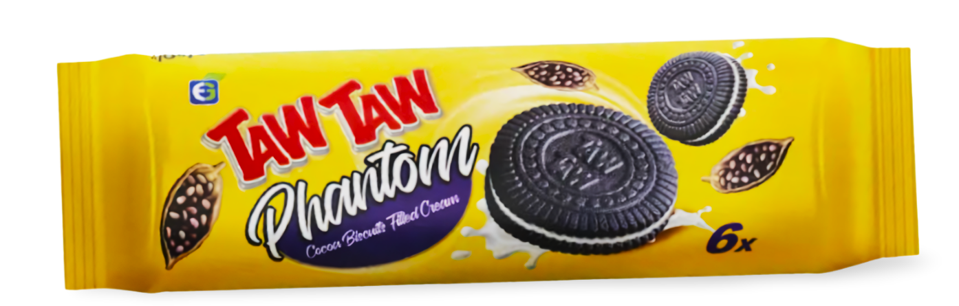 C7.Taw Taw Phantom Cocoa Biscuit Filled Vanilla Cream