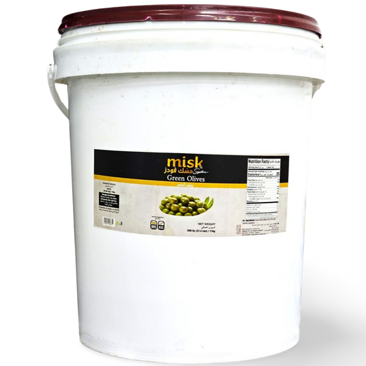 D8.Misk Pickled Green Olives [Bucket]