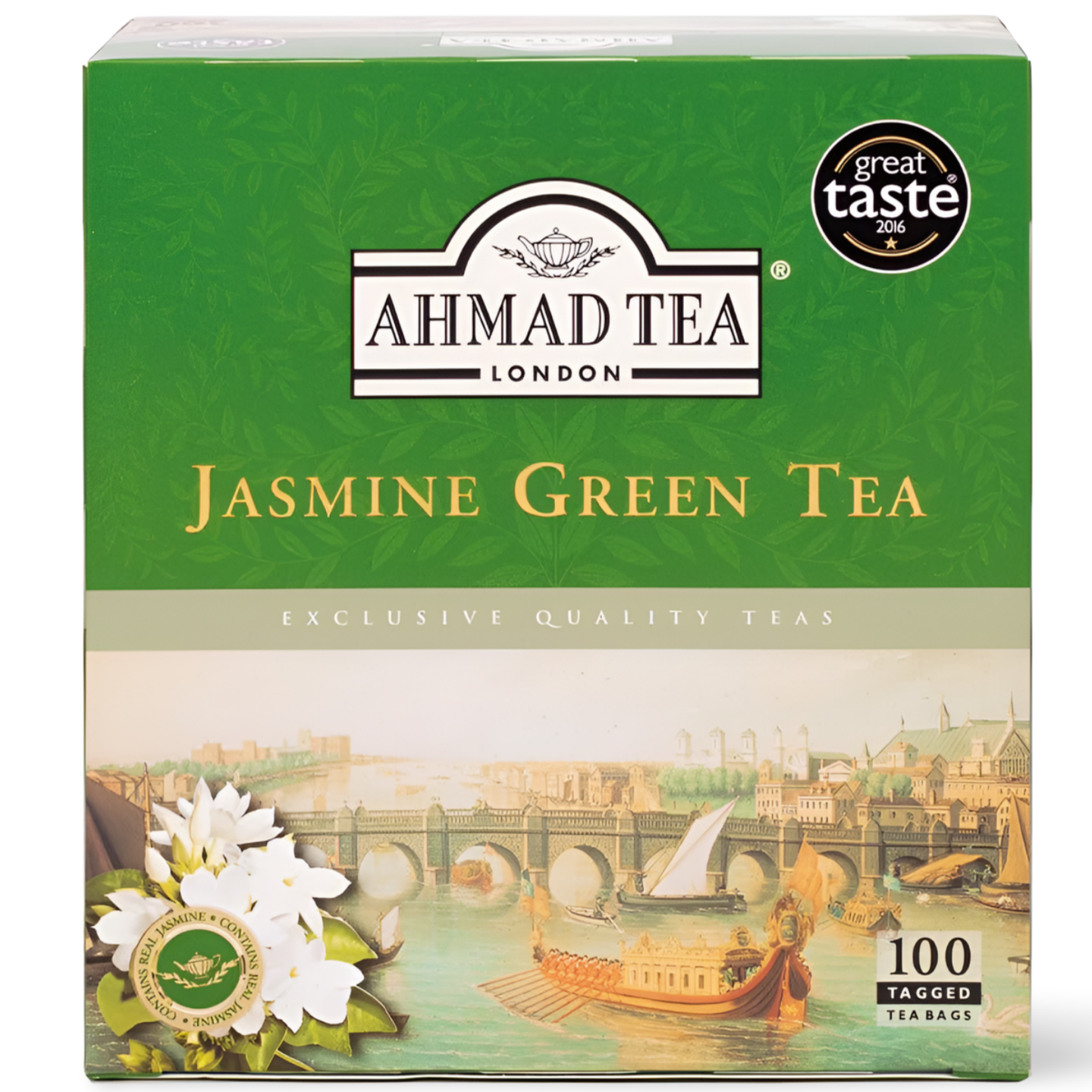 B9.Ahmad Tea Green Jasmine Tea [Tag](9388)