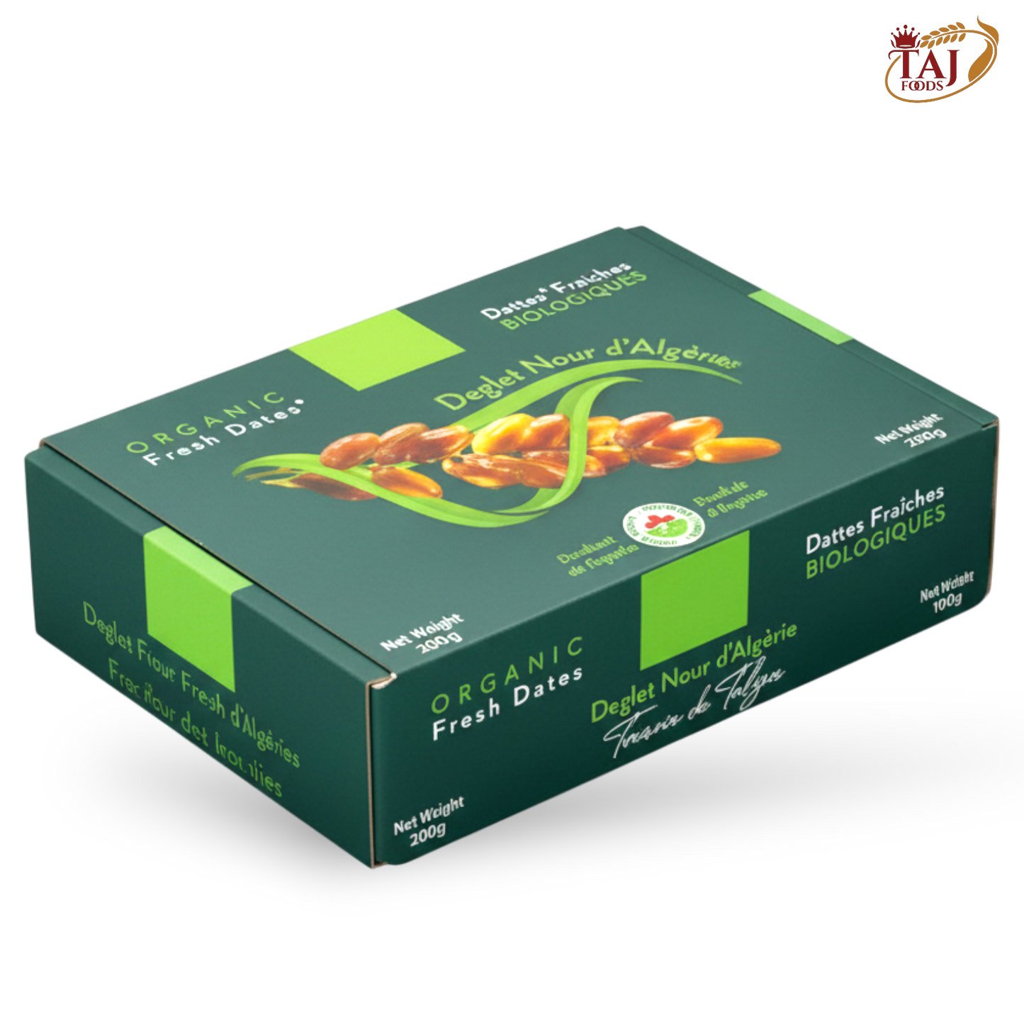 D3.Algerian Deglet Noor Dates Premium (11LB)