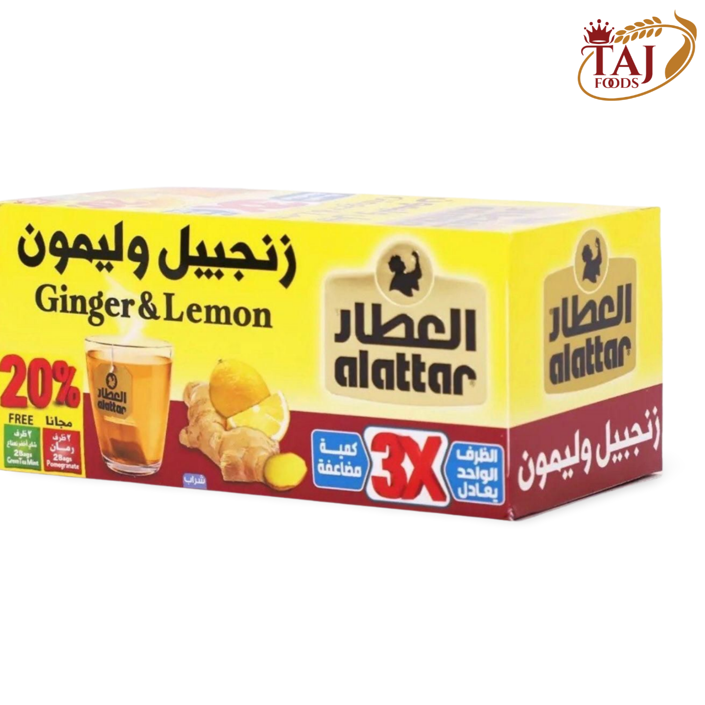 C1.Alattar Herbal Tea 'Ginger & Lemon'(12X24)