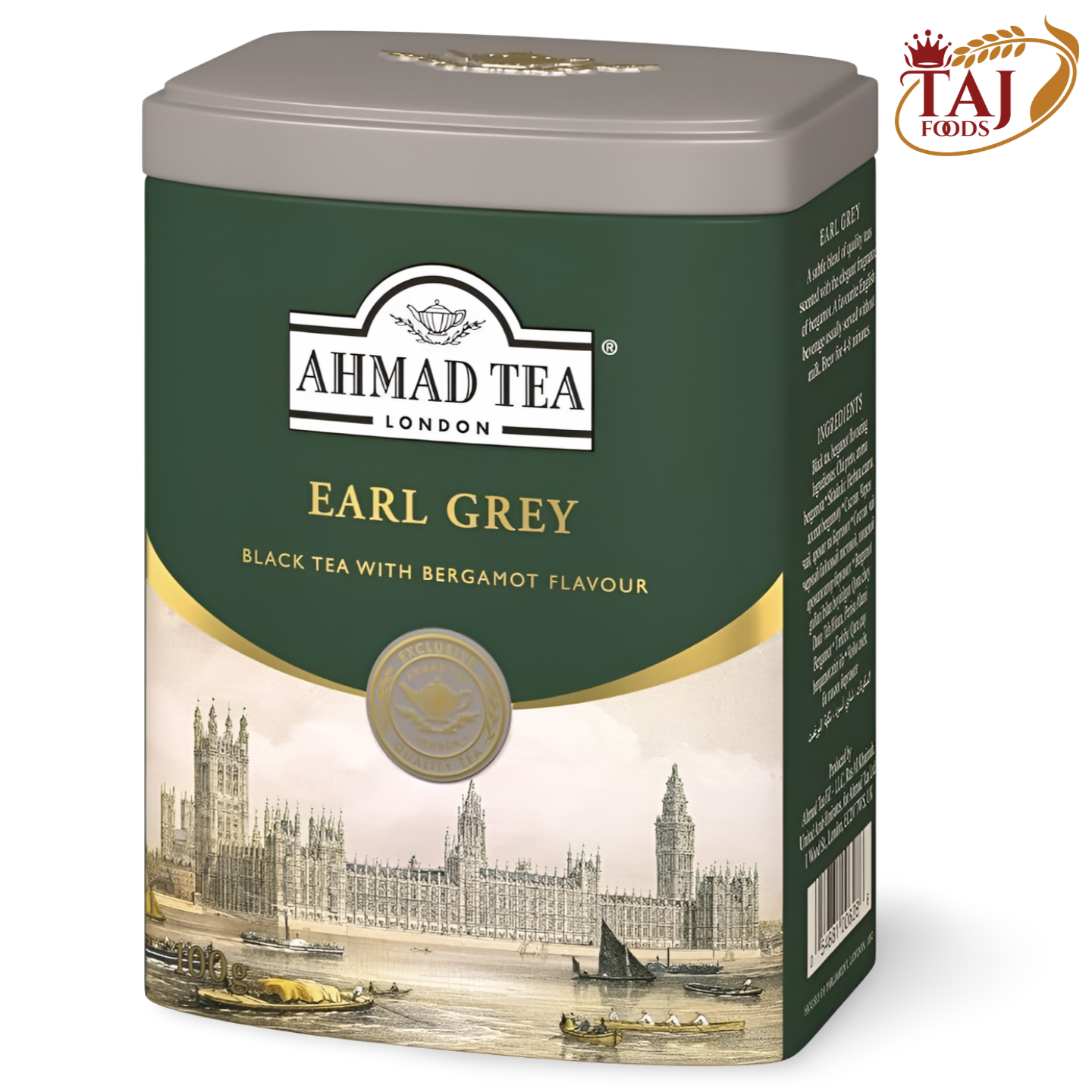 B9.Ahmad Tea Earl Grey 'Small' [Tin]