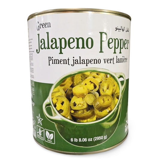 D8.Gourmet212 Sliced Green Jalapeno [Tin]